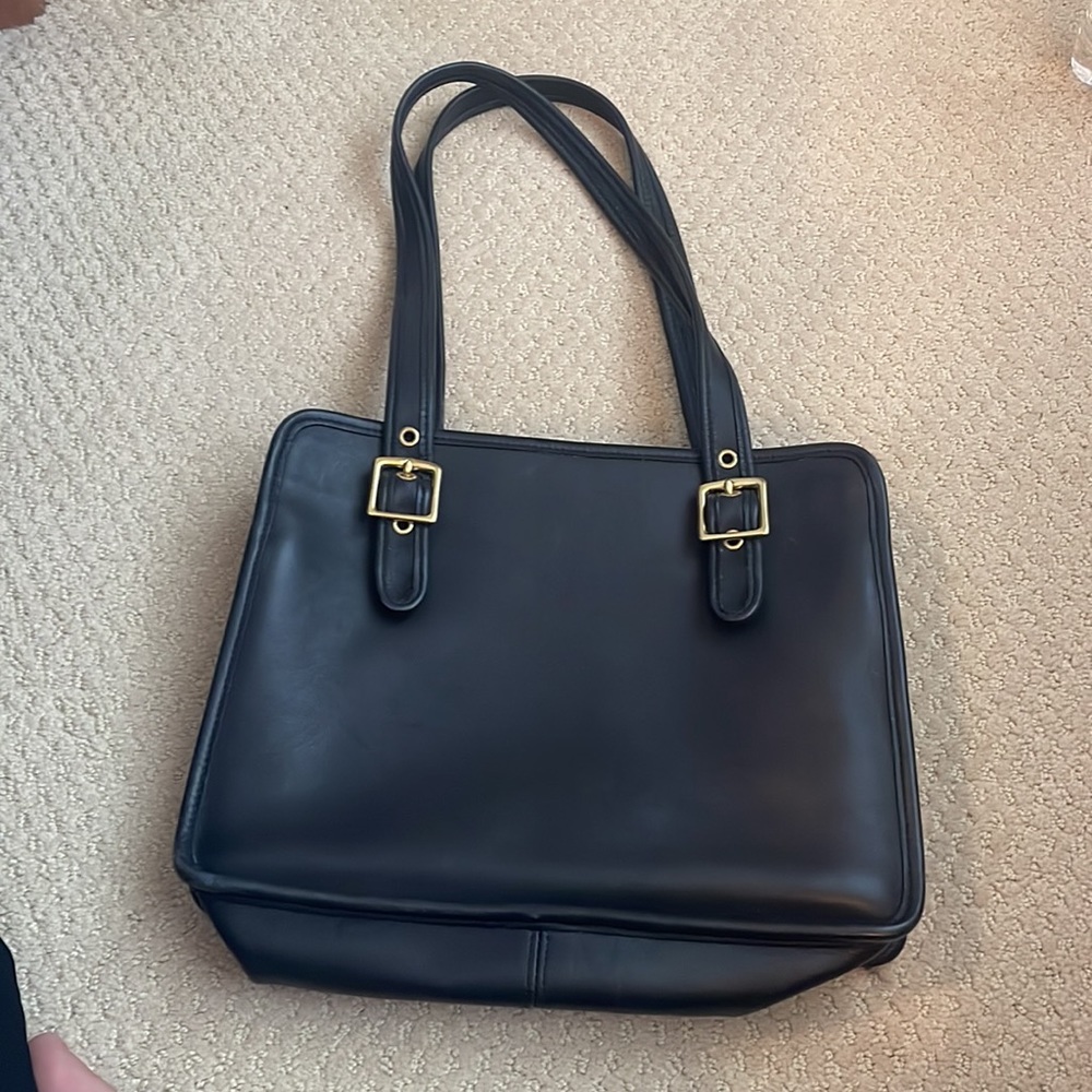 Vintage Coach leather tote - Picture 3 of 6